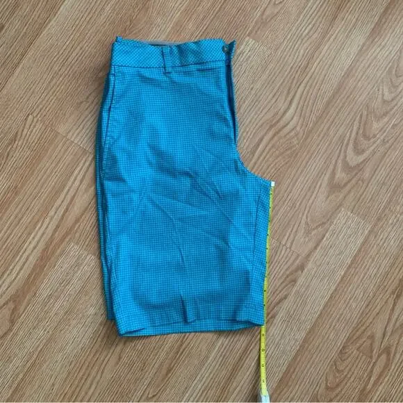 Walter Hagen Perfect 11 Performance Golf Shorts Size 34 Blue Preppy Athletic - Picture 5 of 12